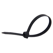 100pcs /Pack 8mm*200mm Nylon Cable Ties(Black)