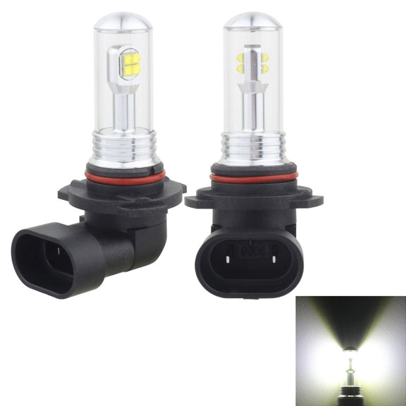 2 PCS  9005 40W 800 LM 6000K 8 LEDs Car Fog Lights, DC 12V(White Light)