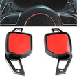 Car Modification Aluminum Paddle Shift Extensions for  Audi A1-A7 / Q5 Steering Wheel Gear Shifters - Steering Wheel Accessories by PMC TechLife | Online Shopping South Africa | PMC TechLife | Buy Now Pay Later Mobicred