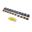 10 Sets 6 Pins Way Sealed Waterproof Electrical Wire Connector Plug Terminal Car Auto Set - Booster Cable & Clip by PMC TechLife | Online Shopping South Africa | PMC TechLife | Buy Now Pay Later Mobicred