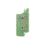 For PEUGEOT 2 Buttons Intelligent Remote Control Car Key with Integrated Chip & Battery & Holder, without Grooved, Frequency: 433MHz
