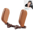 Car Seat Headrest Car Neck Pillow Sleep Side Headrest for Children and Adults (Brown) - Seat Accessories by PMC TechLife | Online Shopping South Africa | PMC TechLife | Buy Now Pay Later Mobicred