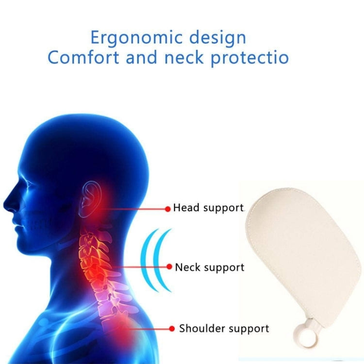 Car Seat Headrest Car Neck Pillow Sleep Side Headrest for Children and Adults (Brown)