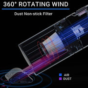 Car Portable Wireless 120W Handheld Powerful Vacuum Cleaner (Black)