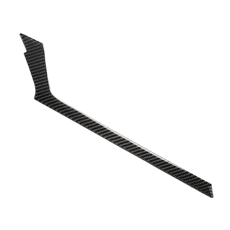 Car Carbon Fiber Central Control Air Outlet Below Decorative Sticker for Honda Tenth Generation Civic 2016-2019, Left Drive