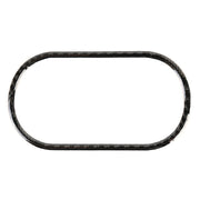 Carbon Fiber Car Headlight Switch Panel Decorative Sticker for Porsche Macan