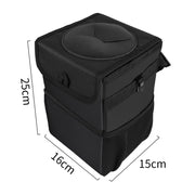 Car Back Seat Hook Garbage Can Car Storage Box