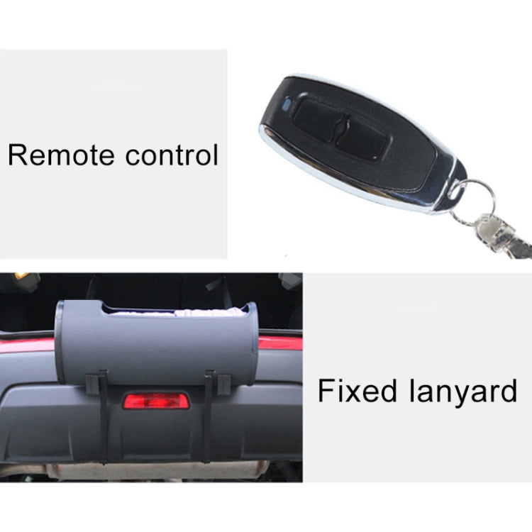 Sunscreen Insulated Rainproof Intelligent Automatic Remote Control Car Cover (Red)