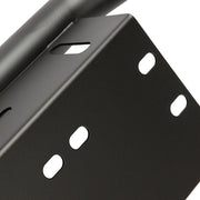 Universal Car License Plate Plastic Bracket Frame Holder Stand Mount (Black)
