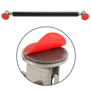2 PCS Car Modification Adhesive Surrounded Rod Lever Front and Rear Bars Fixed Front Lip Back Shovel, Length: 15cm(Black)