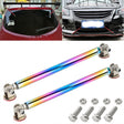 2 PCS Car Modification Adhesive Surrounded Rod Lever Front and Rear Bars Fixed Front Lip Back Shovel, Length: 15cm(Colour) - Trunk & Bumper Accessories by PMC TechLife | Online Shopping South Africa | PMC TechLife | Buy Now Pay Later Mobicred