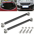 2 PCS Car Modification Adhesive Surrounded Rod Lever Front and Rear Bars Fixed Front Lip Back Shovel, Length: 20cm(Black) - Trunk & Bumper Accessories by PMC TechLife | Online Shopping South Africa | PMC TechLife | Buy Now Pay Later Mobicred