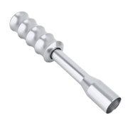 Universal Car Twisted Pattern Gear Head Gear Shift Knob (Silver)