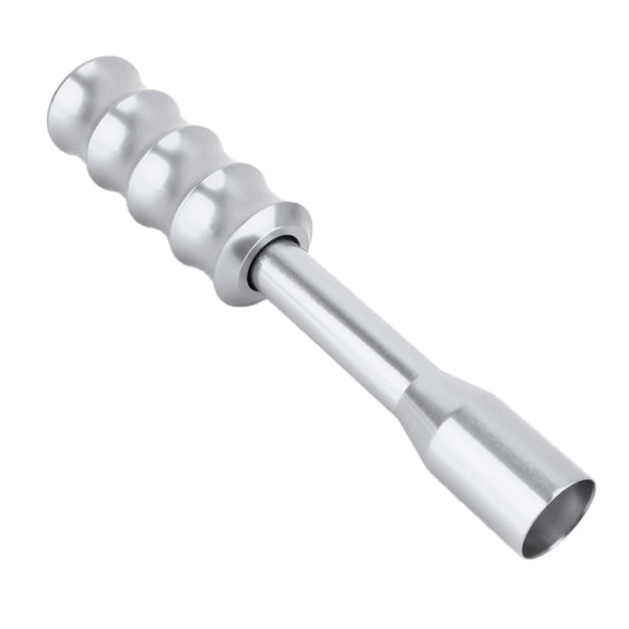 Universal Car Twisted Pattern Gear Head Gear Shift Knob (Silver)
