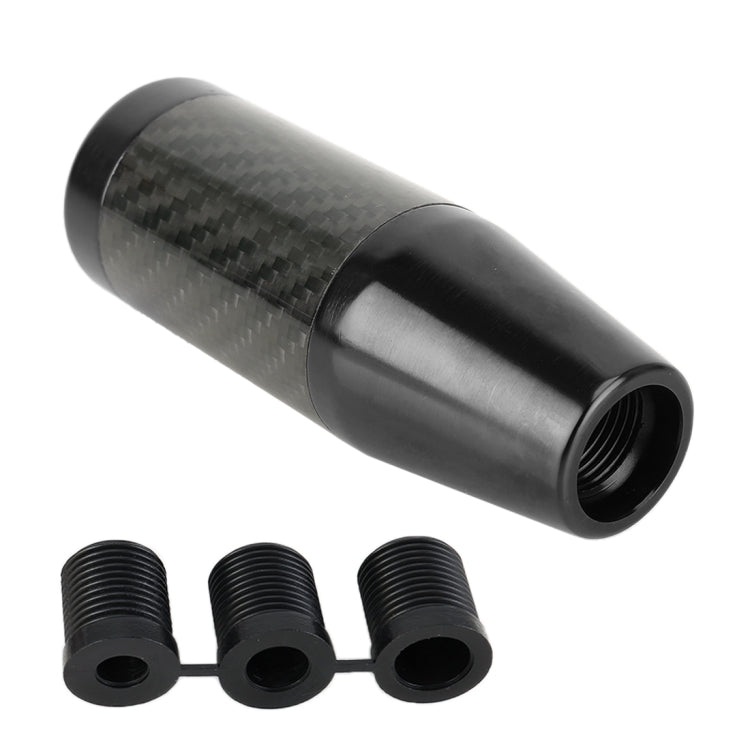 Universal Car Carbon Fiber Pattern Gear Head Gear Shift Knob (Black)