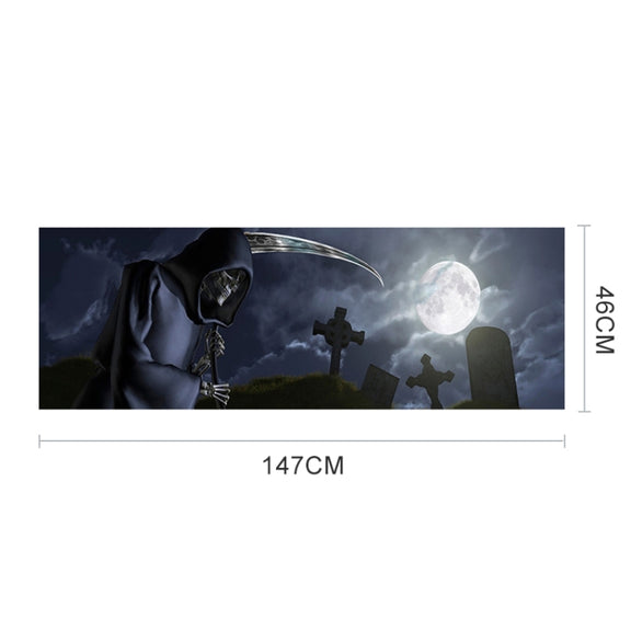 Death Cemetery Pattern Horror Series Car Rear Window Decorative Sticker, Size: 147 x 46cm