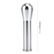 Universal Car Iron Pillar Gear Head Gear Shift Knob (Silver)