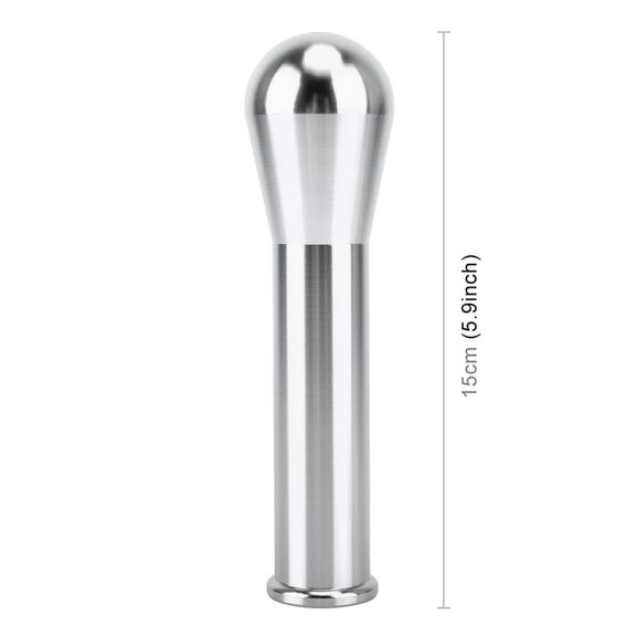 Universal Car Iron Pillar Gear Head Gear Shift Knob (Silver)