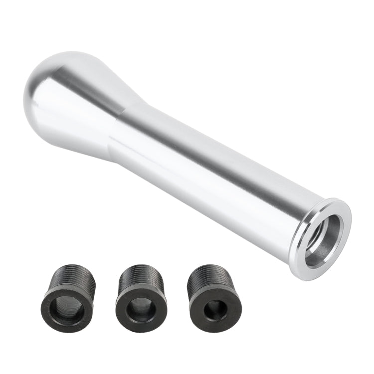 Universal Car Iron Pillar Gear Head Gear Shift Knob (Silver)