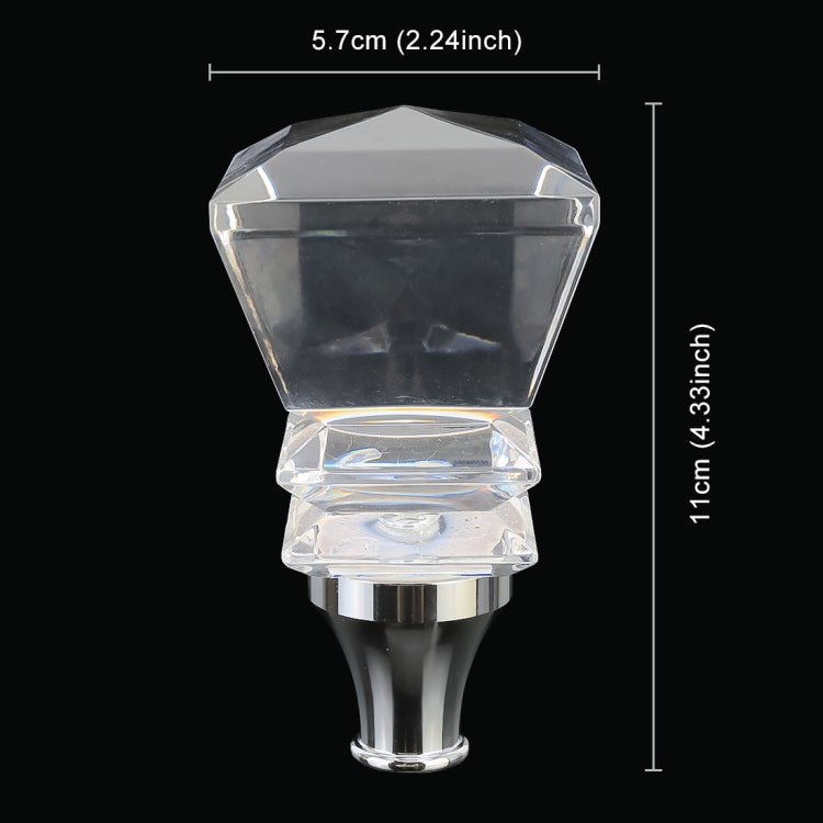 Universal Car Tower Shaped Crystal Gear Head Gear Shift Knob