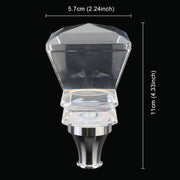 Universal Car Tower Shaped Crystal Gear Head Gear Shift Knob