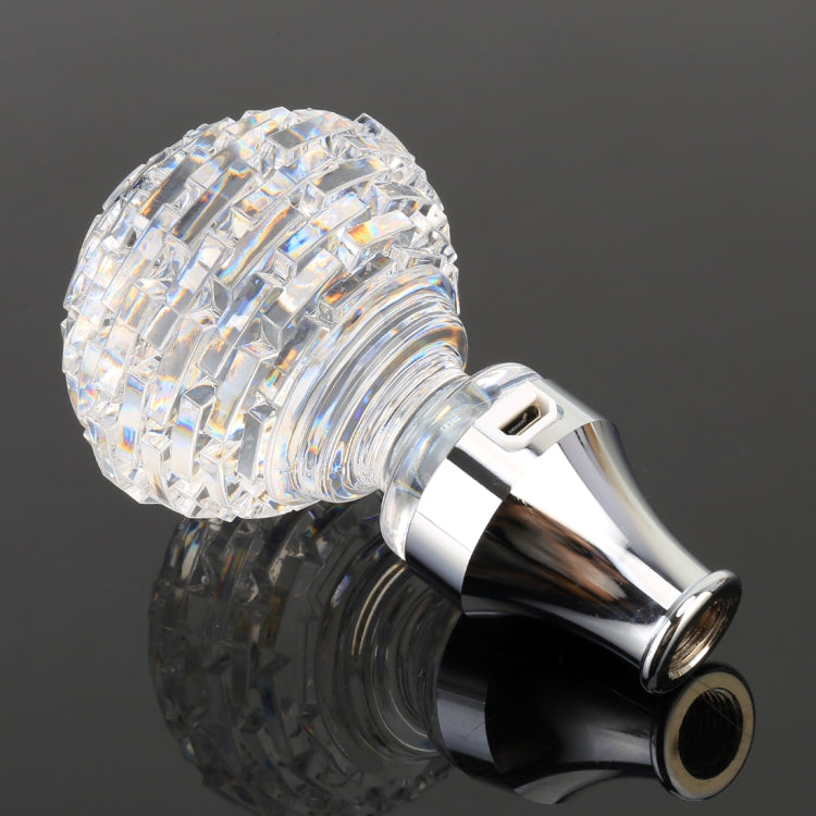 Universal Car Nest Shaped Crystal Gear Head Gear Shift Knob with Light