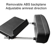Universal Car PU Leather Wrapped Armrest Box Cushion Car Armrest Box Mat with Storage Box (Black)