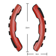 Car Universal Steering Wheel Spinner Knob Auxiliary Booster Aid Control Handle (Red)