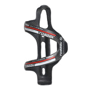 TOSEEK Matte Full Carbon Fiber Road Bicycle Water Bottle Holder (Red)