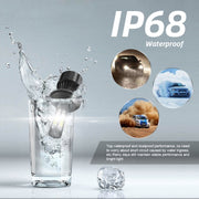 2 PCS S2 H4 / HB2 / 9003 DC9-36V / 25W / 6000K / 2500LM IP68 Car LED Headlight Lamps (Cool White)