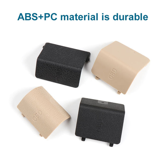 Car Diagnostic Plug Cover OBD Panel Decorative Cover 51437147538 for BMW E90 2005-2012(Beige)