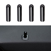 4 PCS Car Unlock Cover Door Bolt Door Handle for BMW X1 / X6(Black)