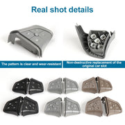 Car Right Side 4-button Steering Wheel Switch Buttons Panel 1648200110 for Mercedes-Benz W164, Left Driving (Grey)