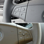 Car Right Side 4-button Steering Wheel Switch Buttons Panel 1648200110 for Mercedes-Benz W164, Left Driving (Grey)