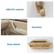 Car Rear Left Inside Doors Handle Pull Trim Cover 5141 7394 519-1 for BMW X3 X4, Left Driving (Beige)