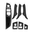 Car High Configuration Version Inside Doors Handle Pull Trim Cover 5141 7225 873 for BMW F10 F18, Left Driving (Black) - Door Handles by PMC TechLife | Online Shopping South Africa | PMC TechLife | Buy Now Pay Later Mobicred