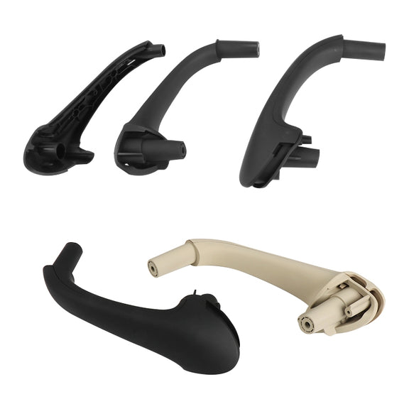 Car Rear Left Inside Doors Handle Pull Trim Cover for Mercedes-Benz C-class W203 -2007, Left Driving (Grey)