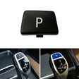 Car Gear Lever Auto Parking Button Letter P Cap for BMW 5 Series 2002-2010, Left Driving(Black) - Car Switches by PMC TechLife | Online Shopping South Africa | PMC TechLife | Buy Now Pay Later Mobicred