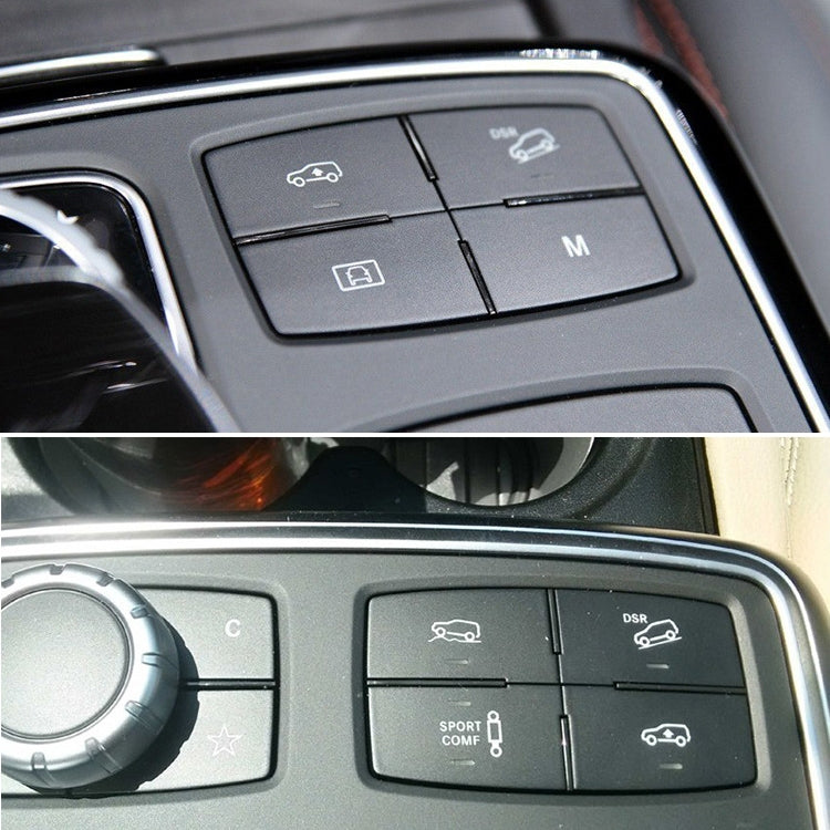 Car Model B4 Downhill Auxiliary Switch Shift Button for Mercedes-Benz GL GLE Class W166, Left Driving