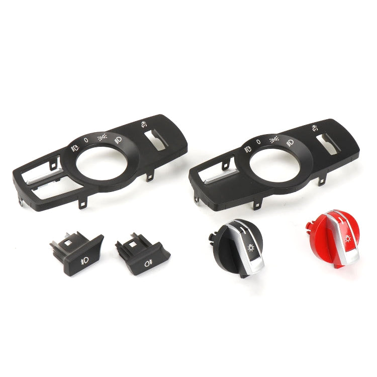 Car Front Fog Light Switch Button Knob for BMW 5 Series 2010-2017, Left Driving