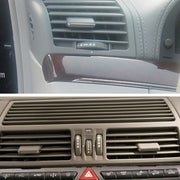 Car Left and Right Side Air Conditioning Exhaust Switch Paddle for Mercedes-Benz S Class W220 1998-2005, Left Driving (Grey)