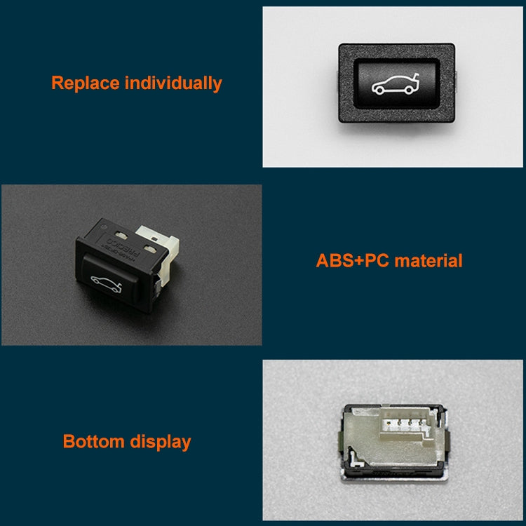 Car Trunk Switch Button for BMW F30, Left Driving