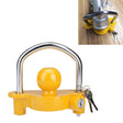 Universal Trailer Ball Hitch Coupler Lock Adjustable Trailer U Shape Coupling Lock, Random Color Delivery - Locks & Hasps by PMC TechLife | Online Shopping South Africa | PMC TechLife | Buy Now Pay Later Mobicred