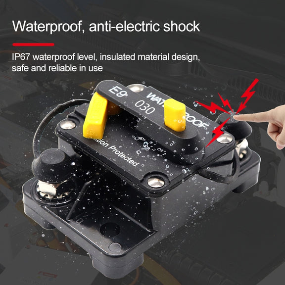 Off-road Vehicle / Automatic 40A Manual Circuit Breaker Overcurrent Protector