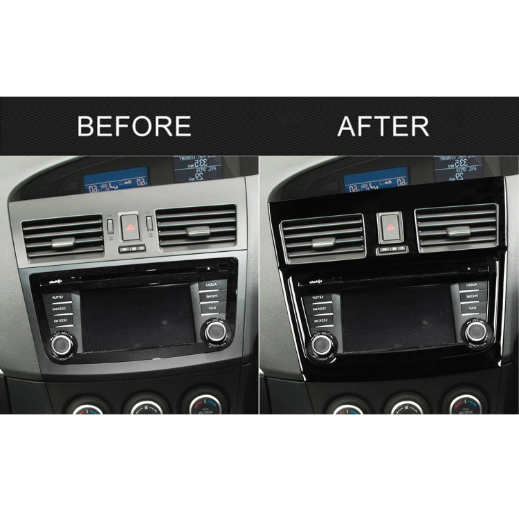 For Mazda 3 Axela 2010-2013 5 in 1 Car Central Control Navigation Set B Decorative Sticker, Right Drive
