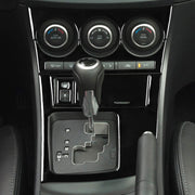 For Mazda 3 Axela 2010-2013 7 in 1 Car AC Gear Frame Set C Decorative Sticker, Left Drive