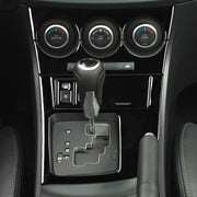 For Mazda 3 Axela 2010-2013 7 in 1 Car AC Gear Frame Set D Decorative Sticker, Left Drive