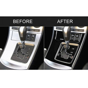 For Mazda 3 Axela 2010-2013 6 in 1 Car AC Gear Panel Set A Decorative Sticker, Right Drive