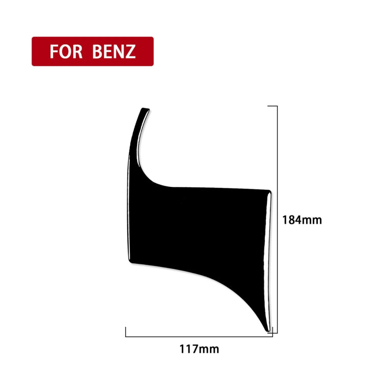 For Mercedes-Benz E-Class W210 1996-2002 Car Steering Wheel Left Decorative Sticker, Left Drive