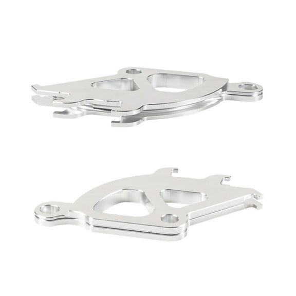 For Ford Mustang 1996-2004 Car Cable Firewall Regulator Clutch Quadrant Kit(Silver)
